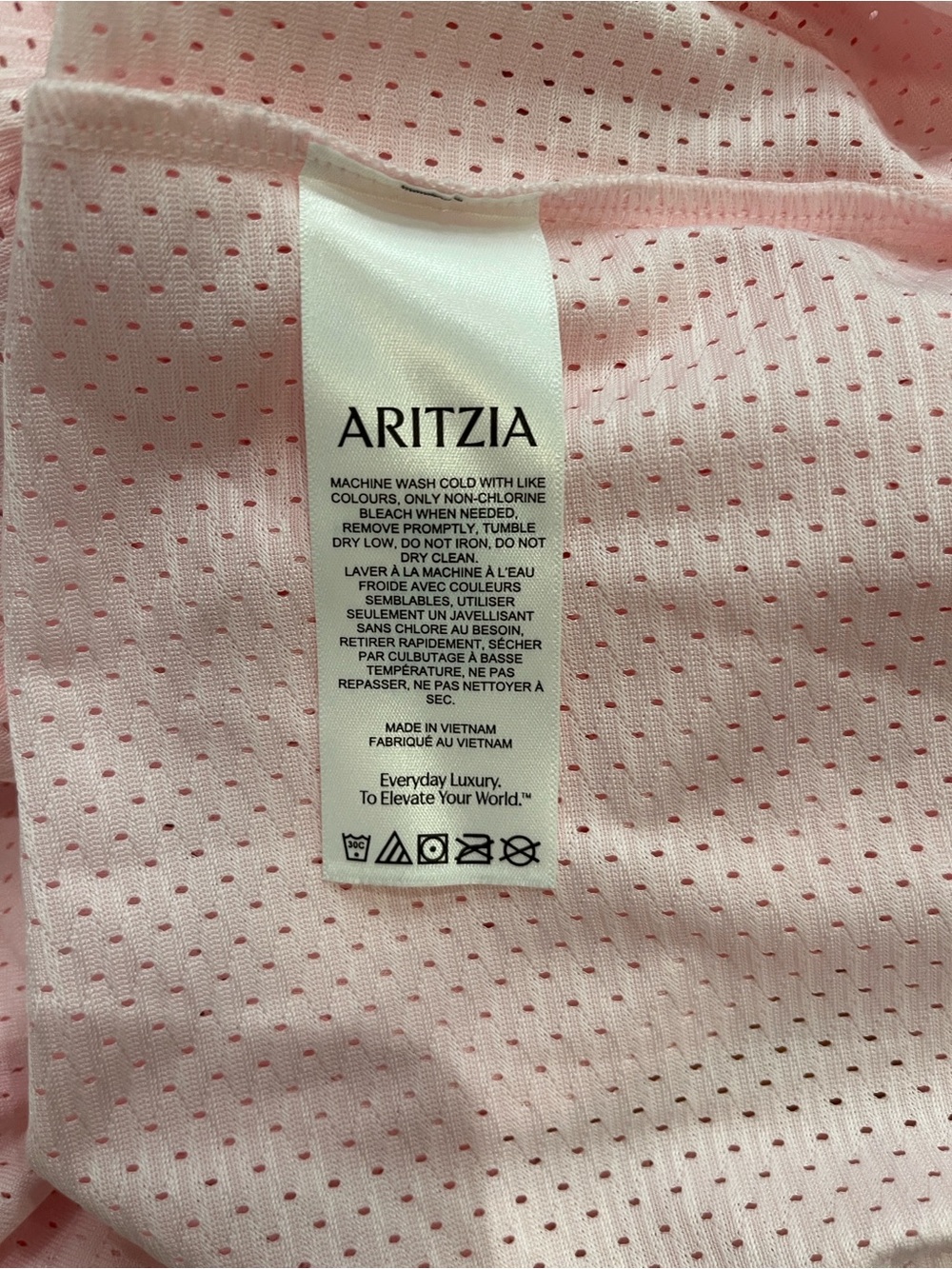TNA Court Mesh Endgame Jersey Pink - Picture 6 of 7